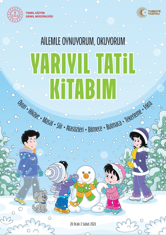 Ailemle Oynuyorum, Okuyorum Yarıyıl Tatil Kitabım 2024