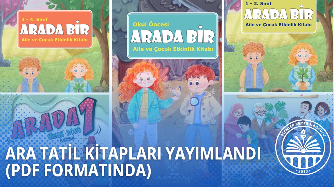 2025 Nisan Ara Tatil Etkinlik Kitapları: Okul Öncesi ve İlkokul İçin (PDF İndir)