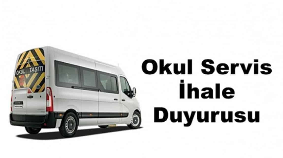 2025-2026 EĞİTİM ÖĞRETİM YILI KEMER İLKOKULU SERVİS TAŞIMACILIĞI İHALE İLANI